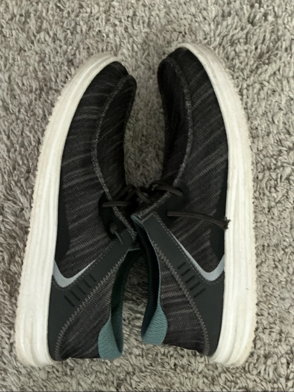 Hey Dude Slip-On Loafers breathable soles eclectic grandpa sporty collegiate 9